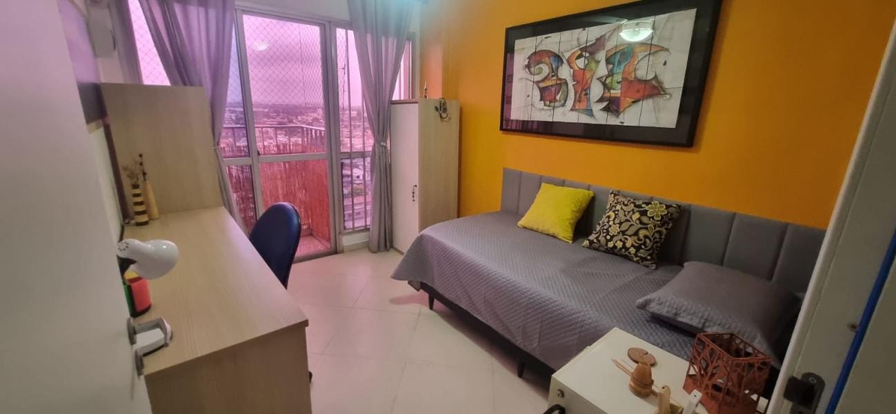 Quarto 4 - Viver Nomade - Perto Maracanã / São Francisco Xav