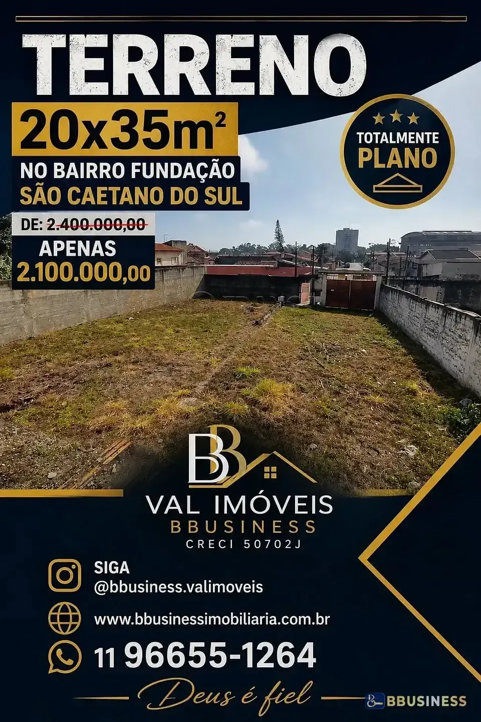 Terreno / Lote para Locação em São Paulo/SP - Vila Gumercindo