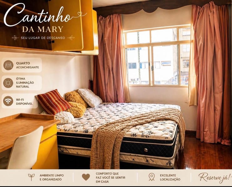alugar quarto mobiliado