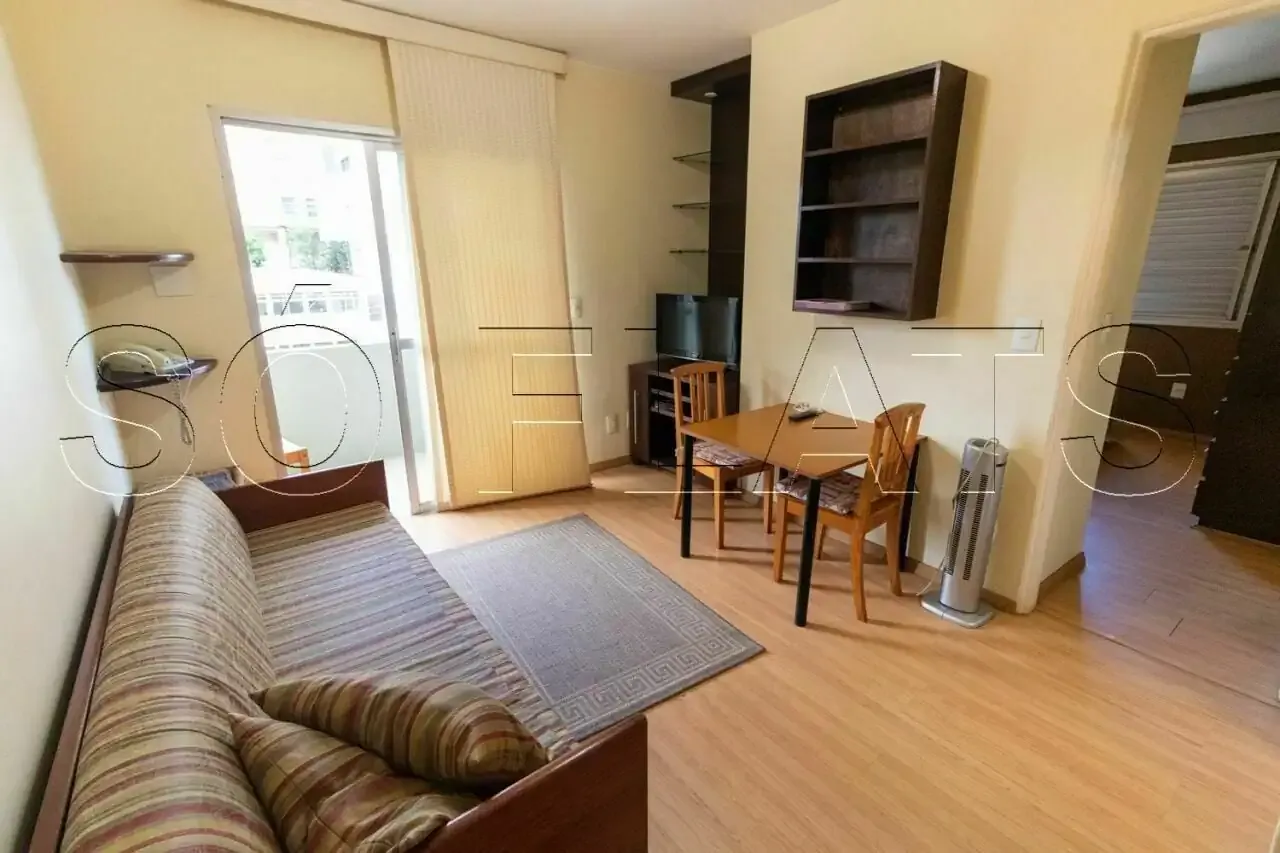 Flat para Locação em São Paulo/SP - Morro dos Ingleses - 1 Quartos