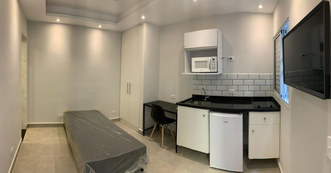 STUDIOS MOBILIADOS - CH. SANTO ANTÔNIO / SHOP. MORUMBI