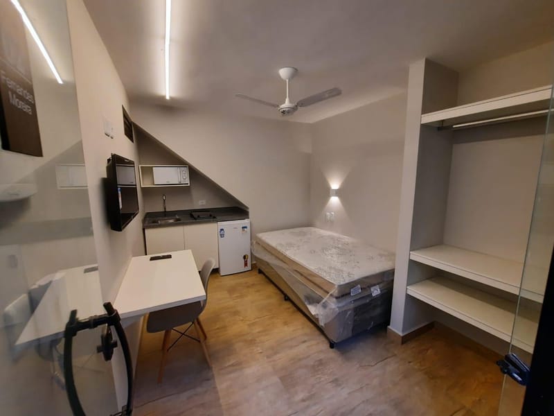 Studio Mobiliado Chácara Santo Antonio