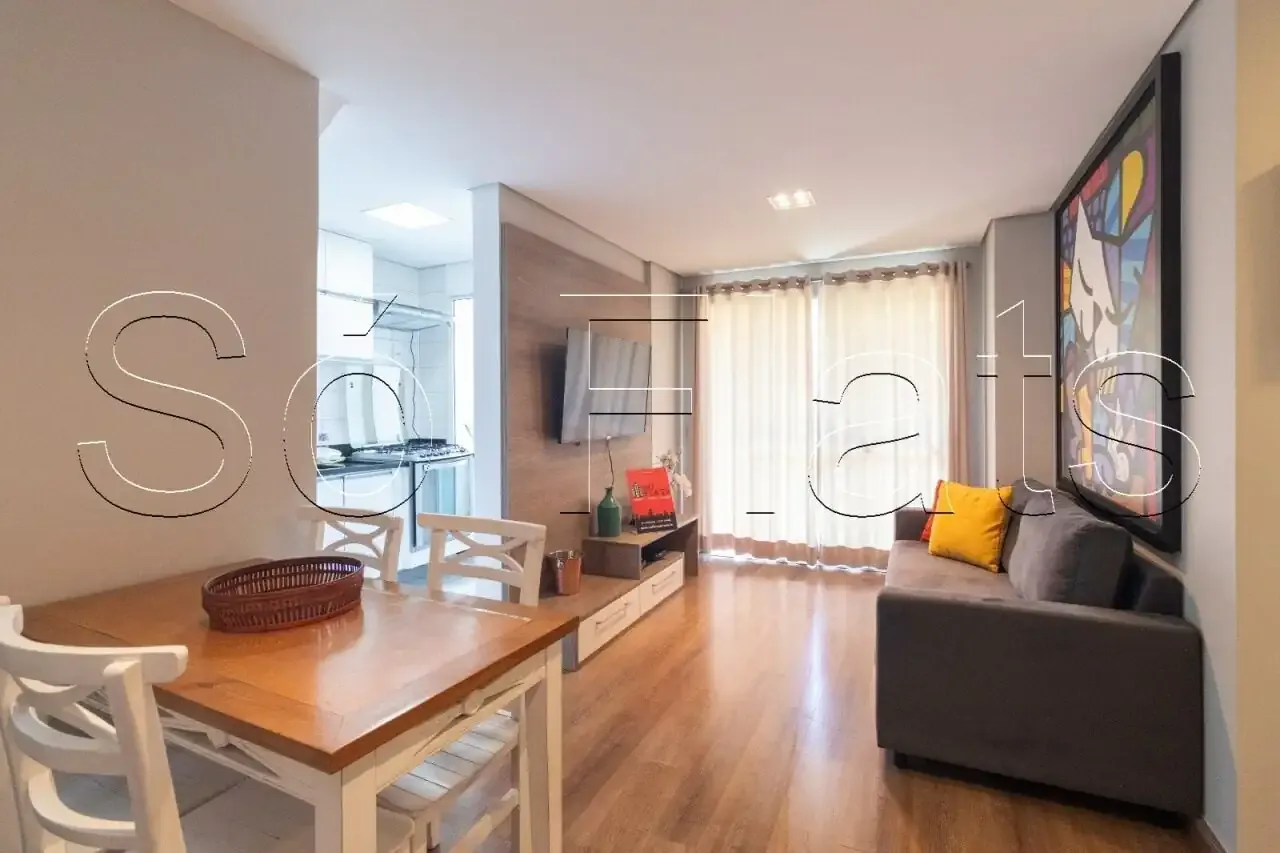 Flat para Locação em São Paulo/SP - Jardim Leonor - 2 Quartos