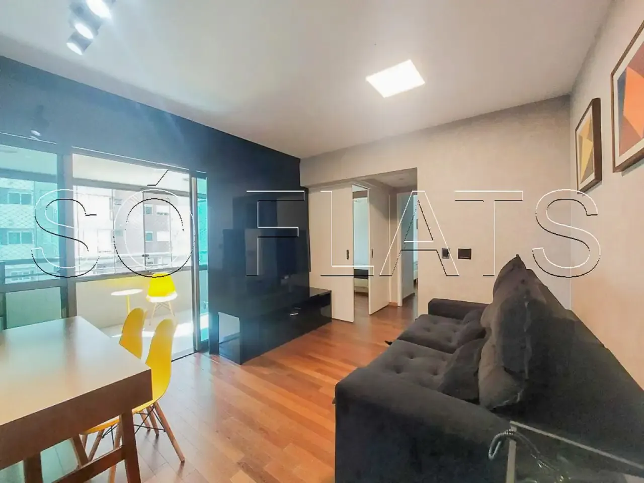 Flat para Locação em São Paulo/SP - Brooklin Novo - 2 Quartos