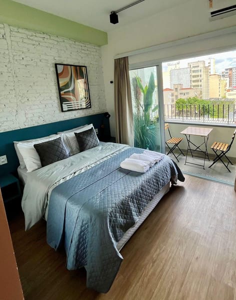 Maravilho Studio moderno 100% Mobiliado.