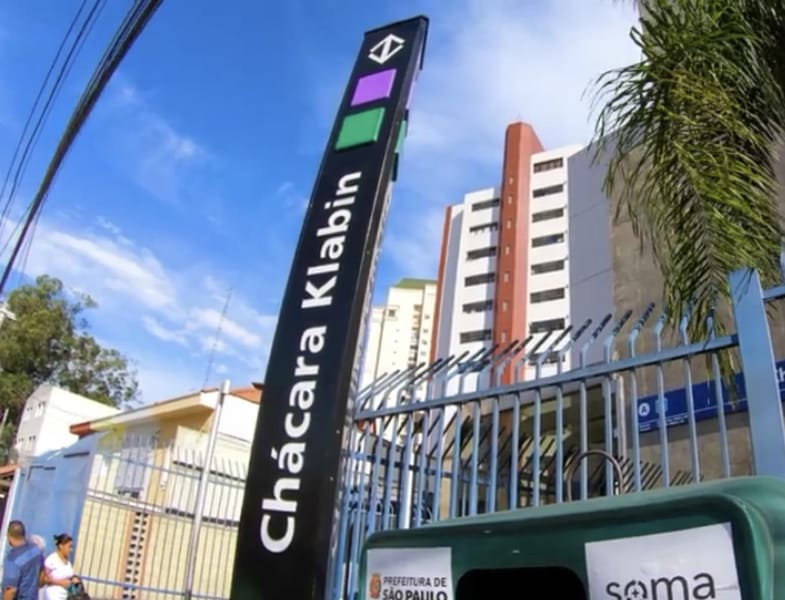 Mini suíte mobiliada metrô klabin