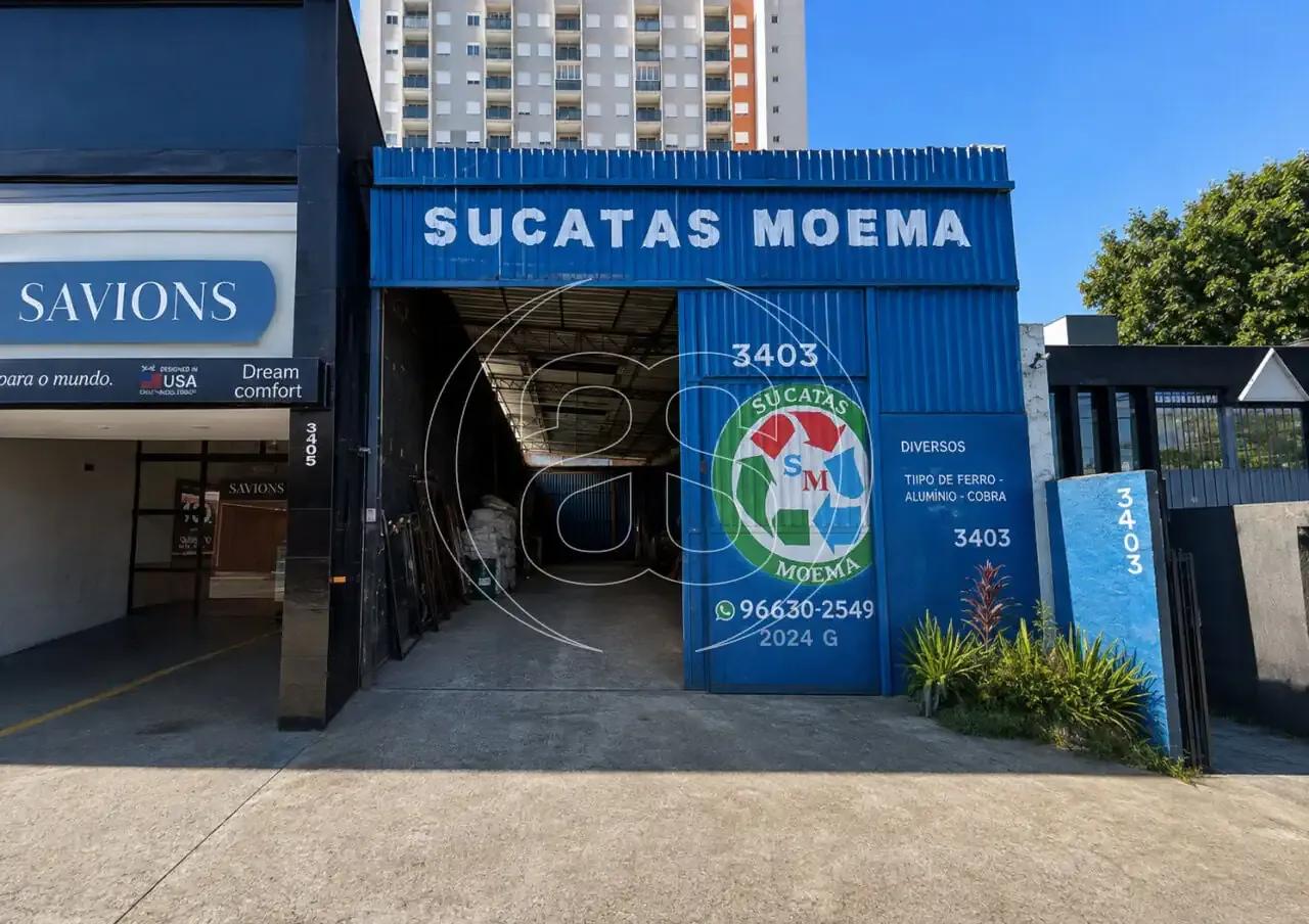 Terreno comercial para Locação em São Paulo/SP - Moema