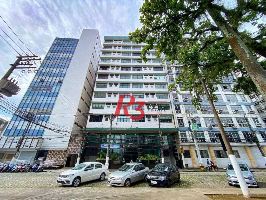 Conj. Comercial / Sala para Locação em Santos/SP - Centro