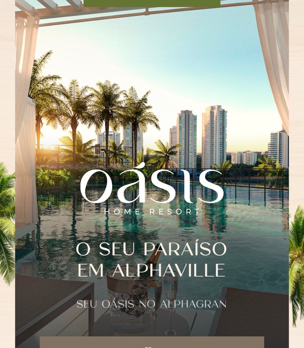 APTO OÁSIS HOME RESORT - ALPHAVILLE