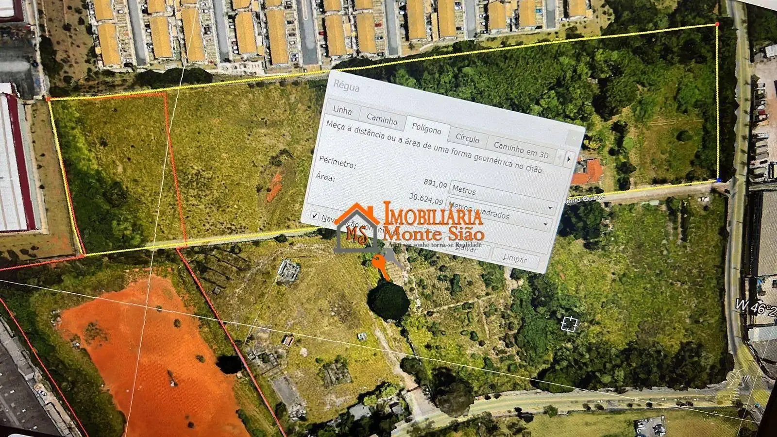 Terreno comercial para Venda em Guarulhos/SP - Água Chata