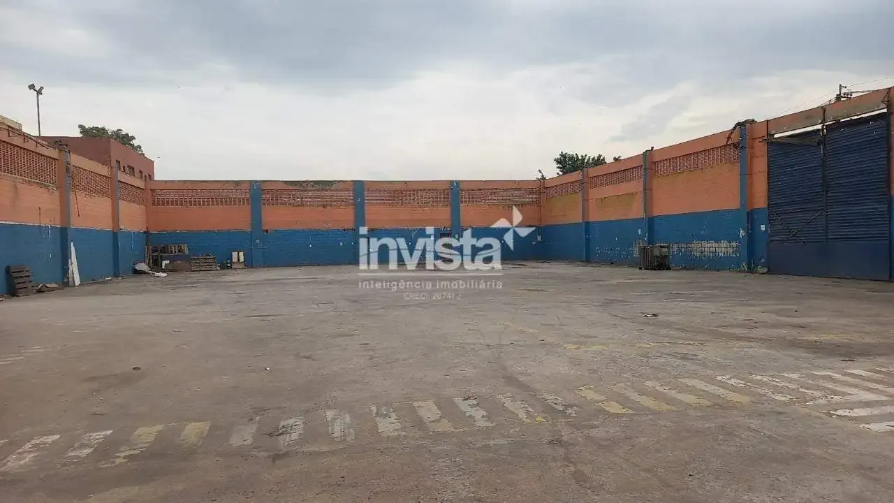 Terreno comercial para Locação em Santos/SP - Estuário