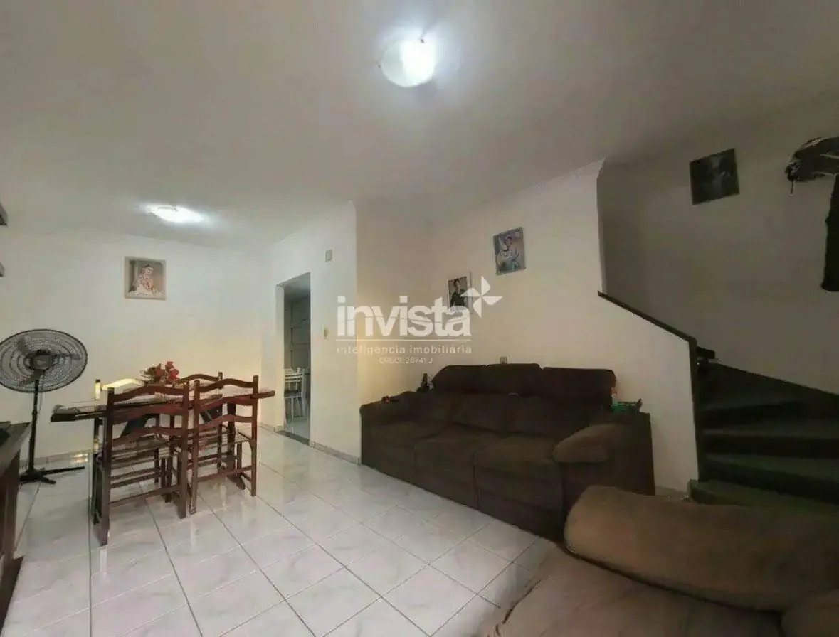 Casa / Sobrado para Locação em Santos/SP - Macuco - 2 Quartos