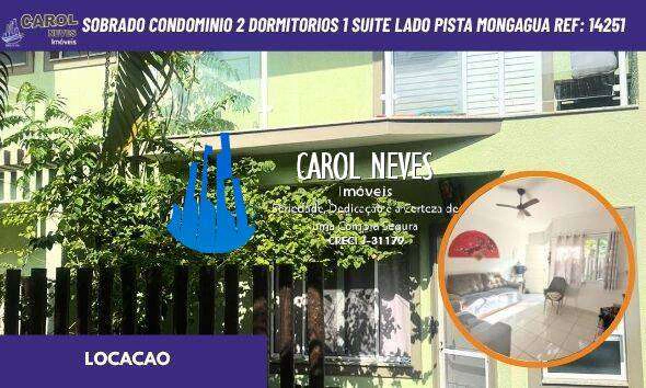 Casa / Sobrado para Locação em Mongaguá/SP - Florida Mirim - 2 Quartos